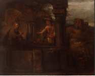 Rembrandt Harmensz. van Rijn Christ and the Woman of Samaria - Hermitage